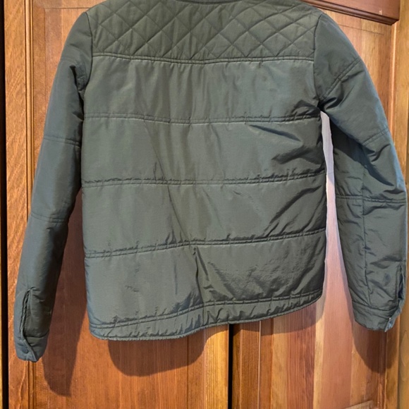 Burton Snowboards snap front quilted insulated/puffy jacket - Picture 4 of 5